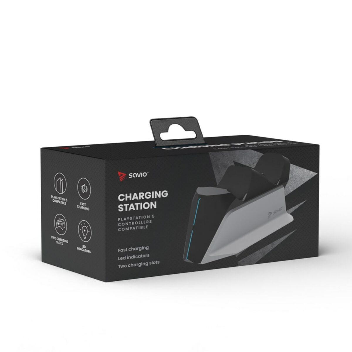 USB-laadija Savio GCS-01 PlayStation 5